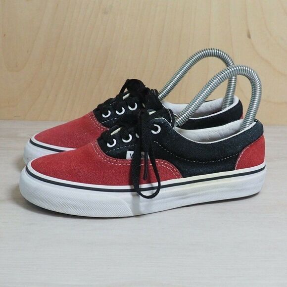 Vans Suede TB4R Red / Black Sneakers Youth 2 - Picture 1 of 10